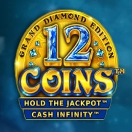 12 Coins Grand Diamond Edition by Wazdan, showcased at wintari.eu – game logo