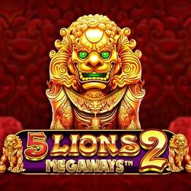 Slots logo of 5 Lions Megaways 2 from Pragmatic Play at Wintari Casino