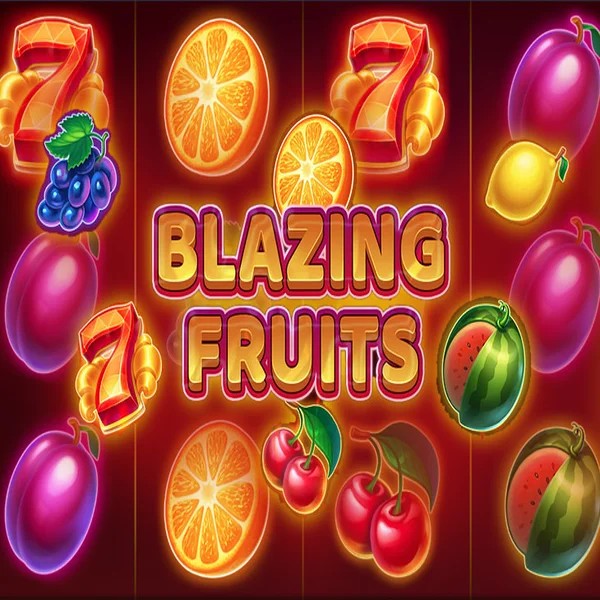 Blazing Fruits online game logo by Inbet Games on wintari.eu