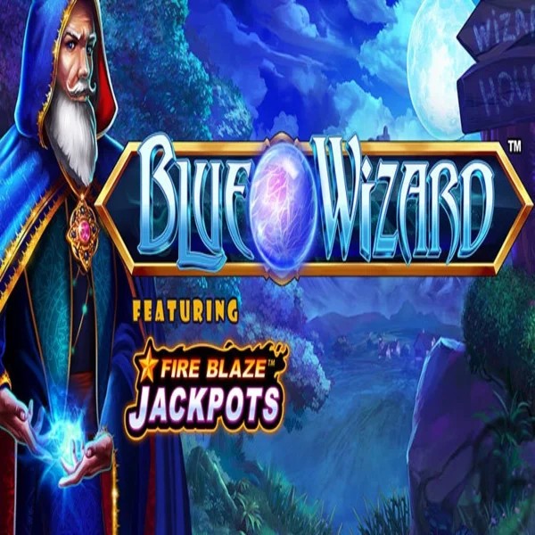 Blue Wizard Fire Blaze Jackpots online slot from Rarestone Gaming – play at wintari.eu