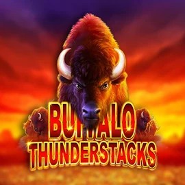Official Slots logo: Buffalo Thunderstacks by Amatic Industries at Wintari Casino