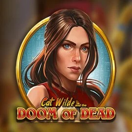 Cat Wilde and the Doom of Dead slot logo by Play'n GO at Wintari Casino