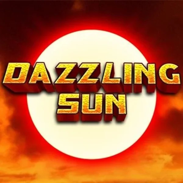 Dazzling Sun slot logo by Win Studios at Wintari Casino