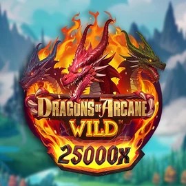 Dragons of Arcane Wild slot icon by Foxium, available at Wintari Casino
