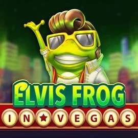 Elvis Frog In Vegas slot visual from BGAMING available on wintari.eu