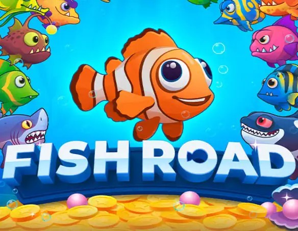 Try Fish Road slot by InOut on wintari.eu – logo image