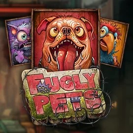 Fugly Pets slot logo by Stakelogic at Wintari Casino