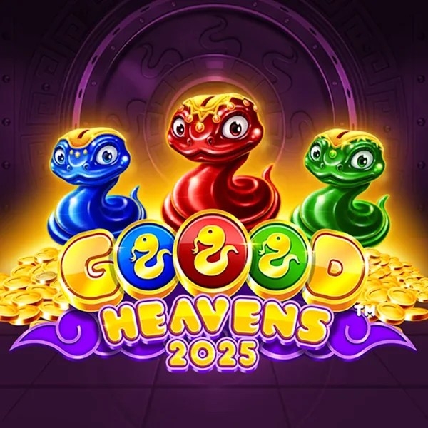 Goood Heavens logo by Rarestone Gaming Wintari Casino