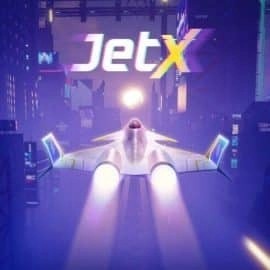 jetX slot logo by SmartSoft at Wintari Casino