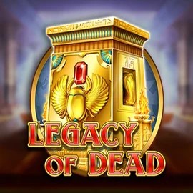 Slots logo of Legacy of Dead from Play'n GO at Wintari Casino