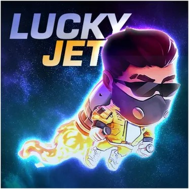 Lucky Jet slot logo by 1win Games at Wintari Casino
