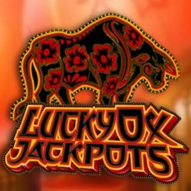 Jackpots logo of Lucky Ox Jackpots from Rival at Wintari Casino