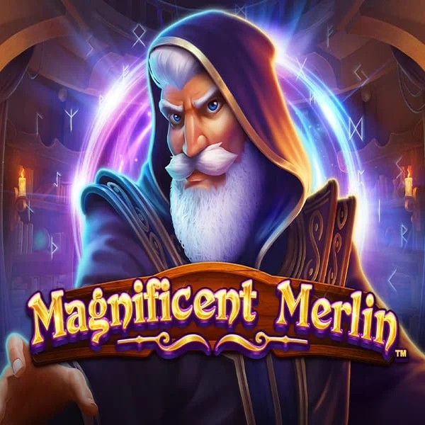 Official Slots logo: Magnificent Merlin by Greentube at Wintari Casino