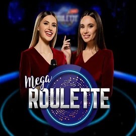 Mega Roulette logo by Pragmatic Play at Wintari Casino