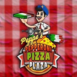 Official Slots logo: Peppe’s Pepperoni Pizza Plaza by Pragmatic Play at Wintari Casino
