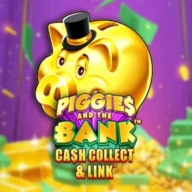 Piggies And The Bank Cash Collect &amp; Link logo by Origins at Wintari Casino