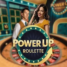 PowerUP Roulette logo by Pragmatic Play at Wintari Casino