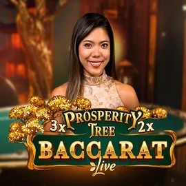 Prosperity Tree Baccarat slot visual from Evolution available on wintari.eu