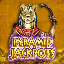 Pyramid Jackpots slot logo by King Show Games at Wintari Casino