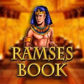 Ramses Book slot logo by Gamomat at Wintari Casino