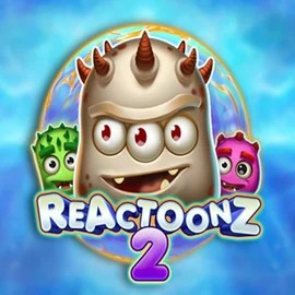 Reactoonz 2 logo by Play'n GO at Wintari Casino