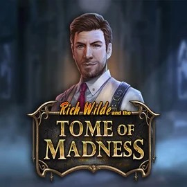 Tome of Madness online game logo by Play'n GO on wintari.eu