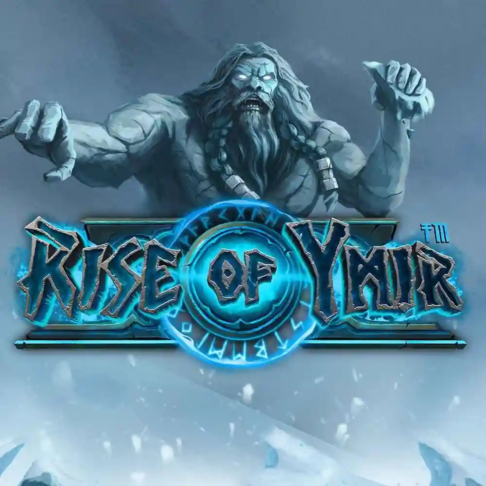 Rise of Ymir logo by Hacksaw Gaming at Wintari Casino