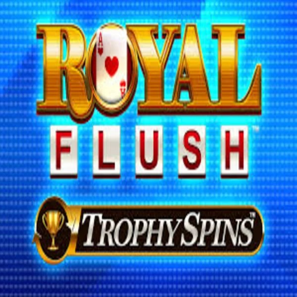 Royal Flush Trophy Spins game by Greentube – logo hosted on Wintari Casino
