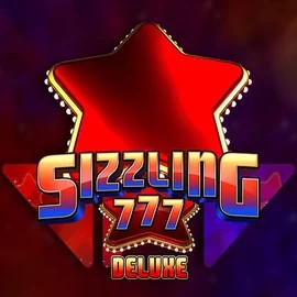Sizzling 777 Deluxe slot logo by Wazdan at Wintari Casino