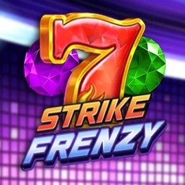 Strike Frenzy slot logo by Pragmatic Play at Wintari Casino