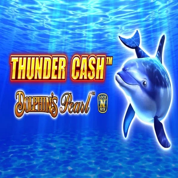 Thunder Cash Dolphins Pearl logo by Novomatic Wintari Casino