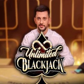 Unlimited Blackjack slot visual from Ezugi available on wintari.eu