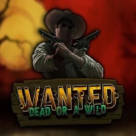 Official Slots logo: Wanted Dead or a Wild by Hacksaw Gaming at Wintari Casino